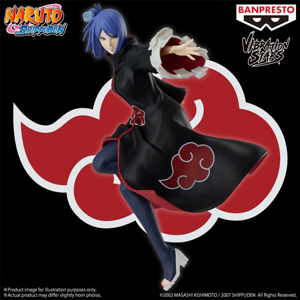 Banpresto Naruto Shippuden Vibration Stars Konan Figure